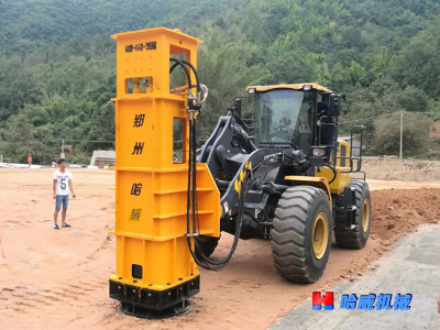 襄陽繞城(chéng)高(gāo)速液壓夯實機(jī)施工(gōng)案例