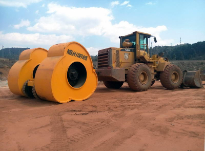 廣東(dōng)省中山(shān)沖擊壓路(lù)機(jī)施工(gōng)案例