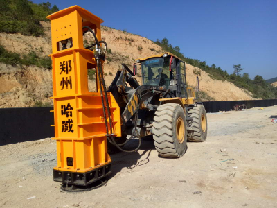 天津11号線液壓夯實機(jī)案例